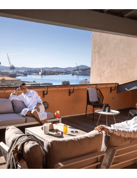 Spa lunch for 2 at L'Eautel Toulon Port